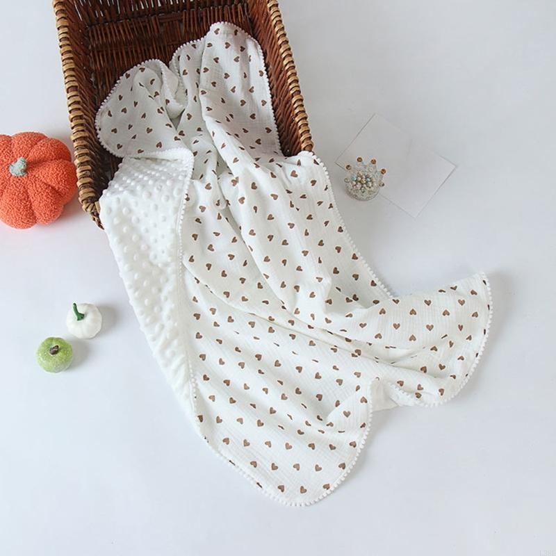 Baby Girl Nursery Quilt - L38E Yumuşak Kreş Battaniye Yatak Atar
