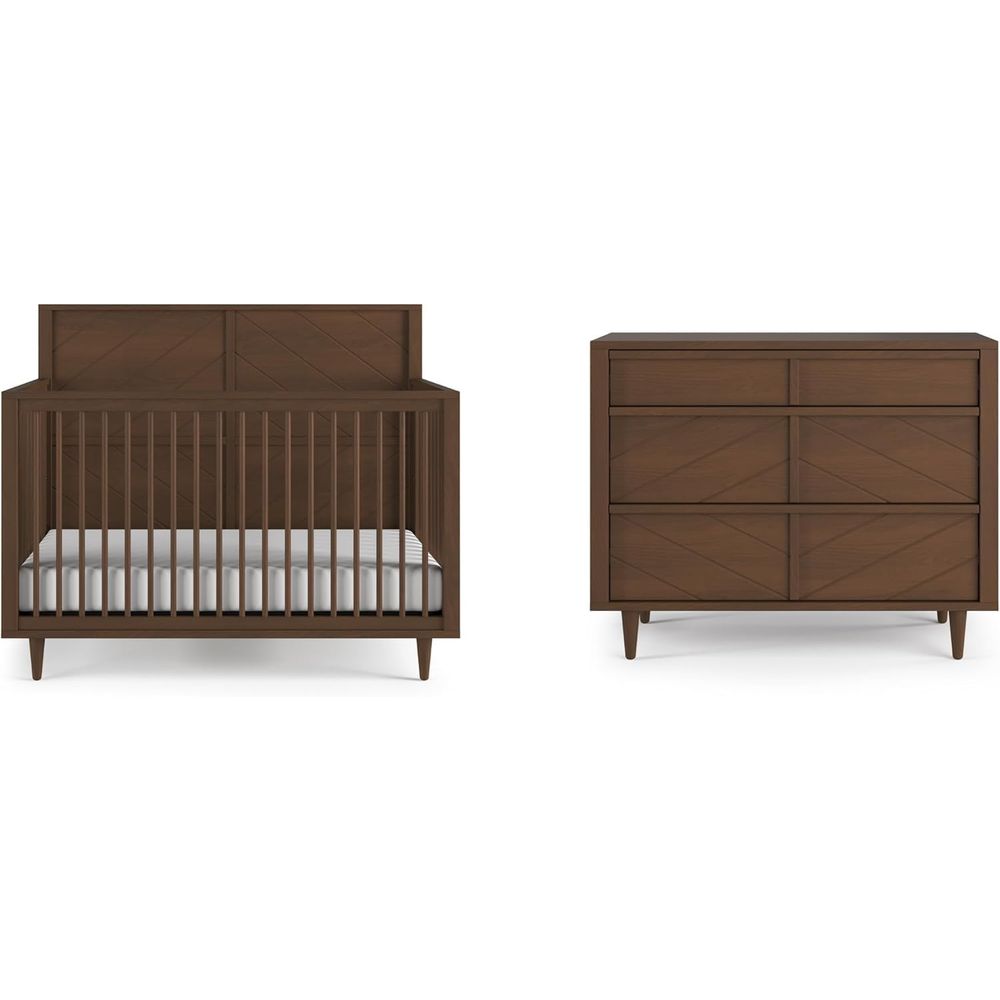 Convertible Crib Set - Surrey Hill Design 4'ü 1 Arada