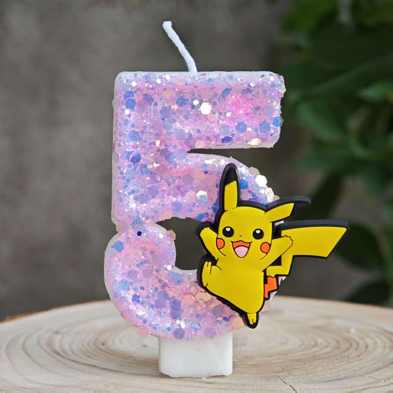 Baby Food Processor - Pikachu Pokémon Mumlar 0-9 Numarası Kek