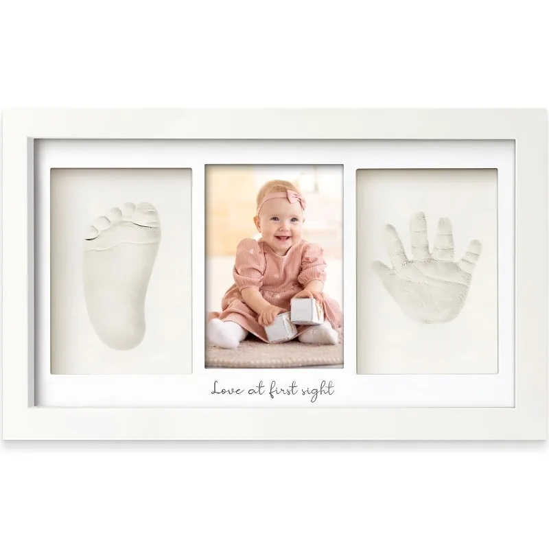 Baby Nursery Frames - Bebek El İzi Ayak İzi Kil