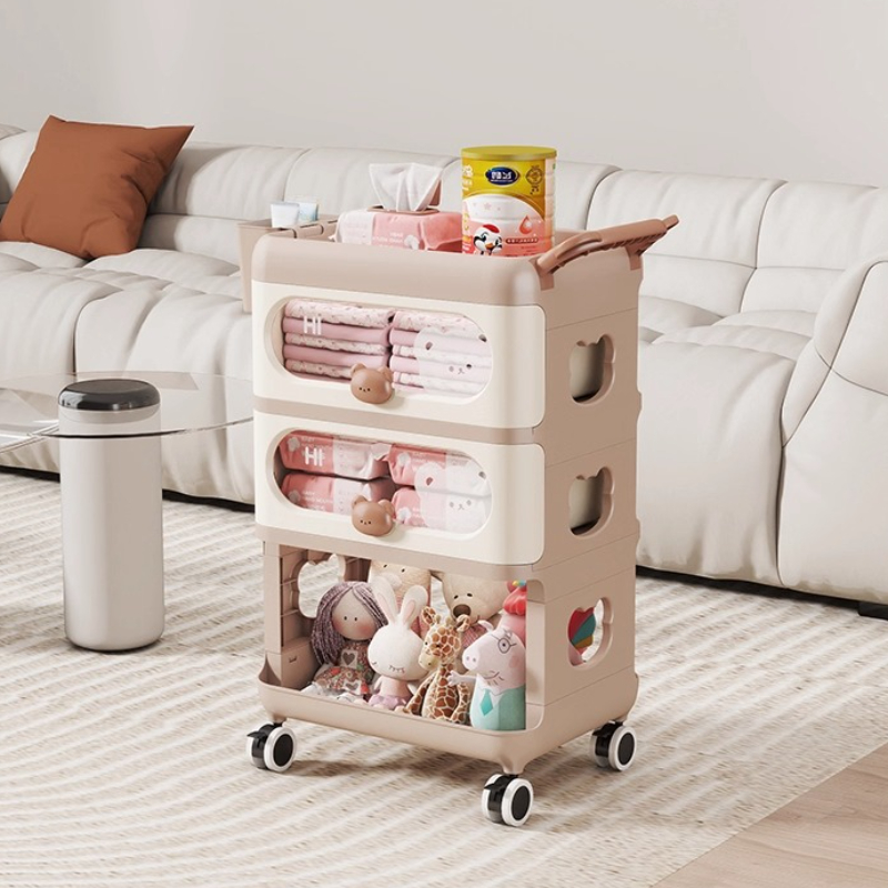 Baby Nursery Cart - ‌ Bebek Depolama Düzenleyici, Çok Katlı