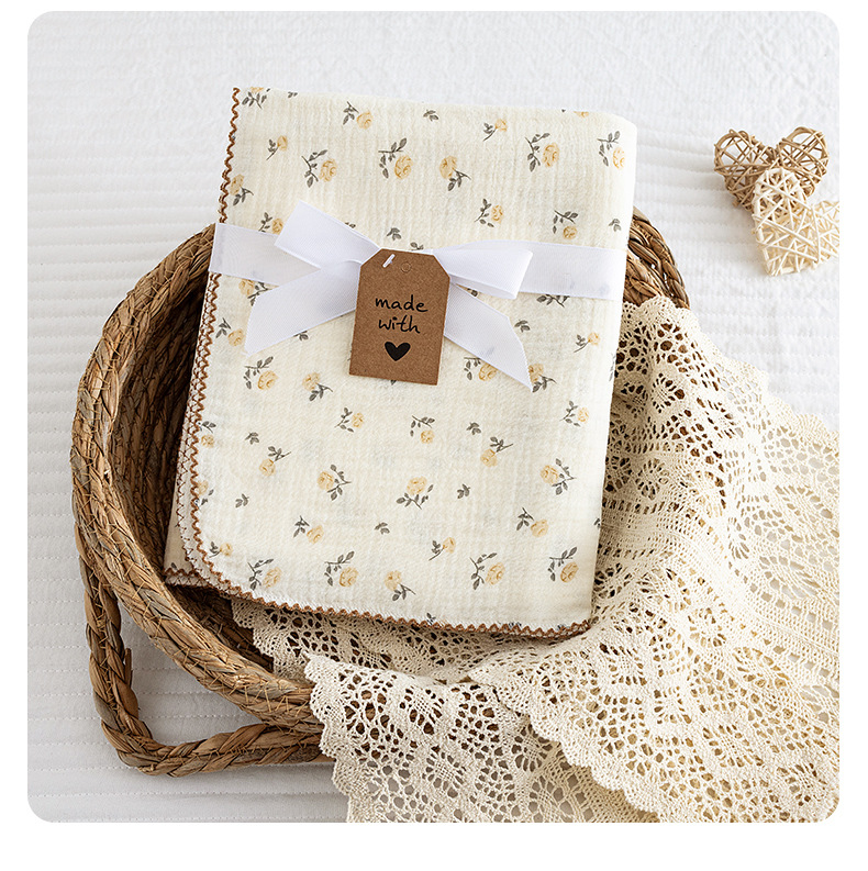 Baby Girl Nursery Quilt - 100*130cm yaz bebek kundak battaniyesi yenidoğan