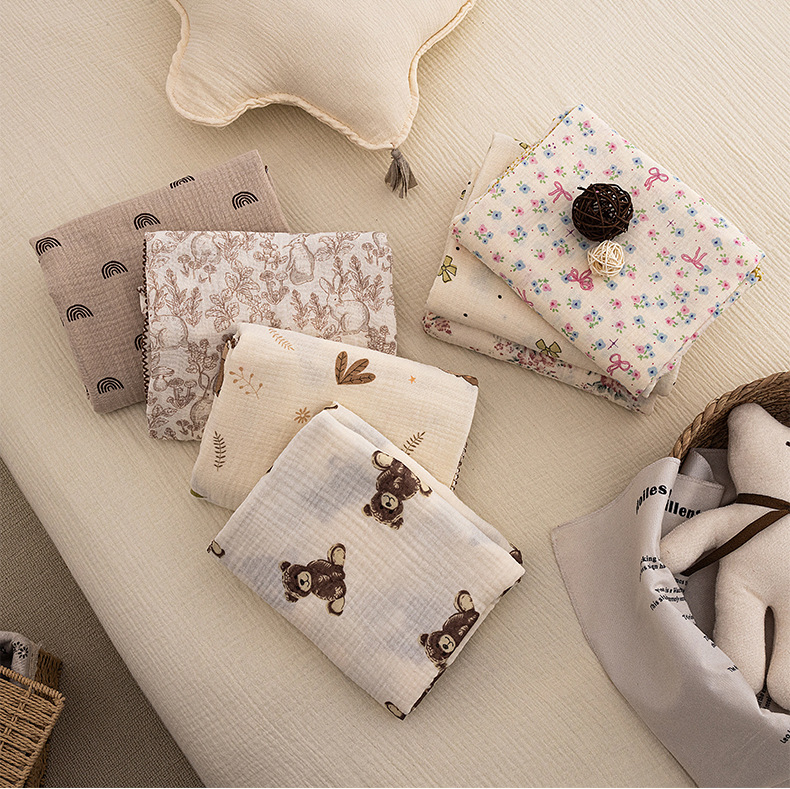 Baby Girl Nursery Quilt - Bebek Yaz Kundak Battaniyesi Yenidoğan Çiçekli