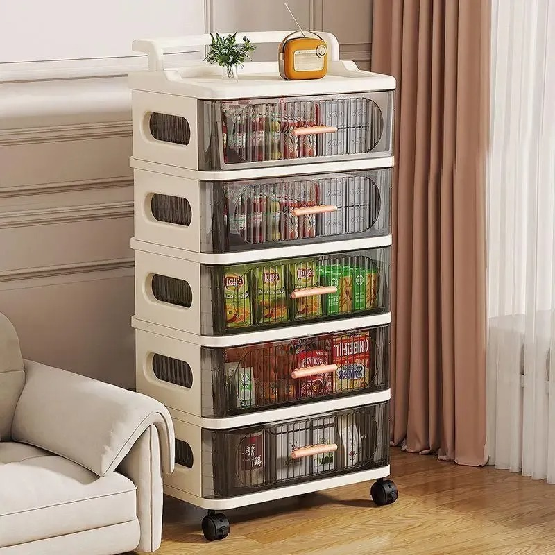 Baby Nursery Cart - Çocuk Oyuncak Saklama Dolabı Çok Katmanlı