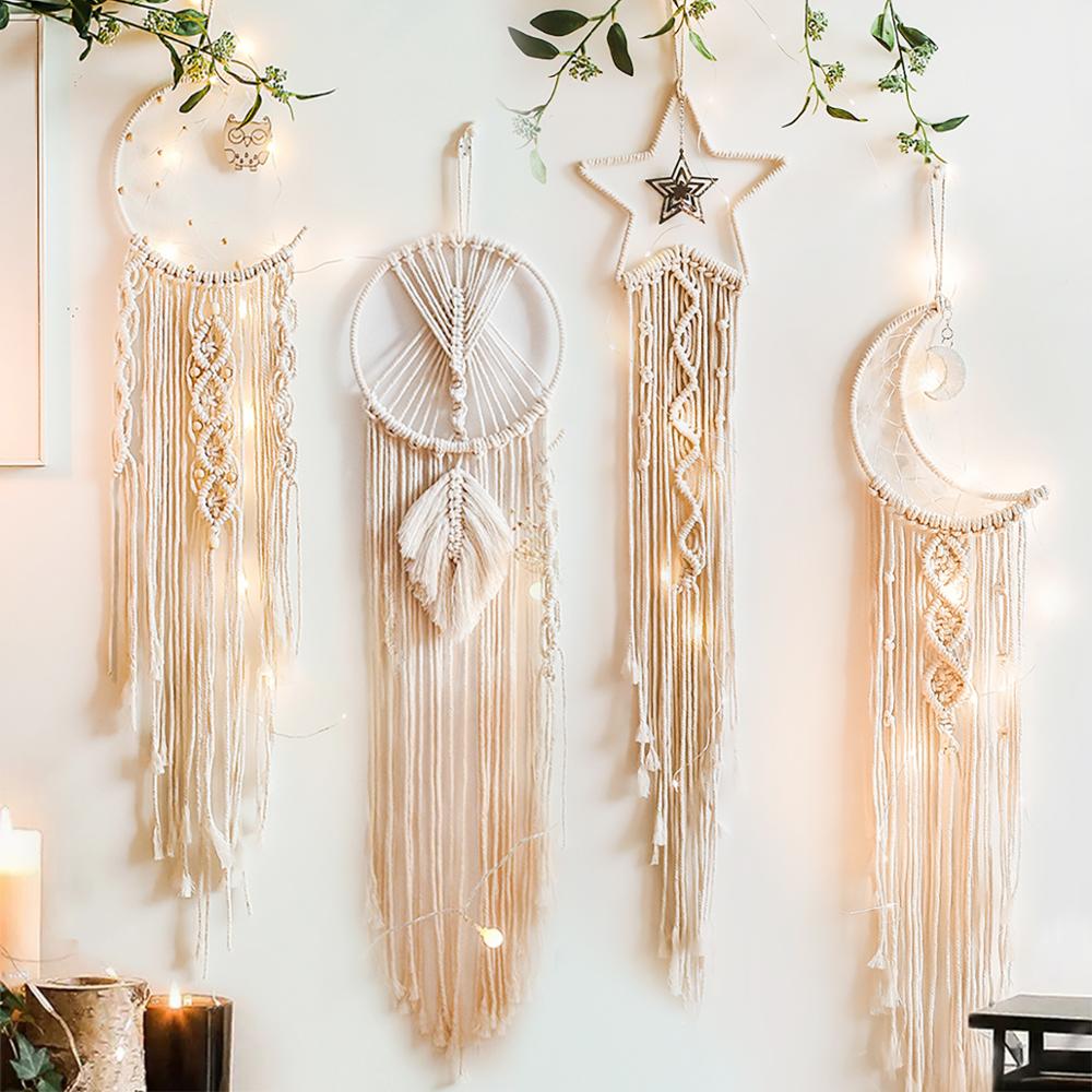 Baby Nursery Modern - Makrome Dream Catcher Boho Ev Dekor
