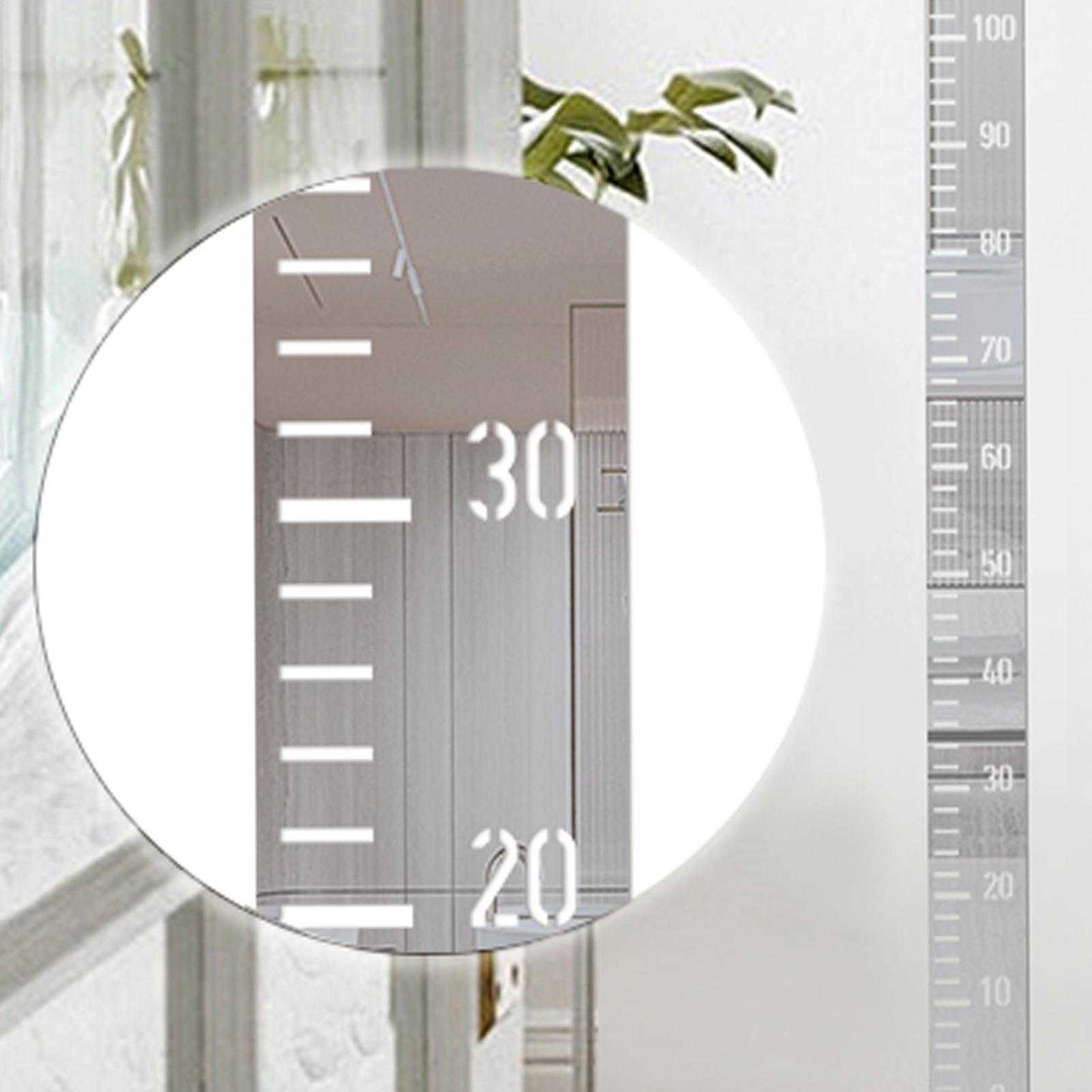 Growth Chart Ruler - Büyüme Tablosu Duvar Aynası Yükseklik Ölçme