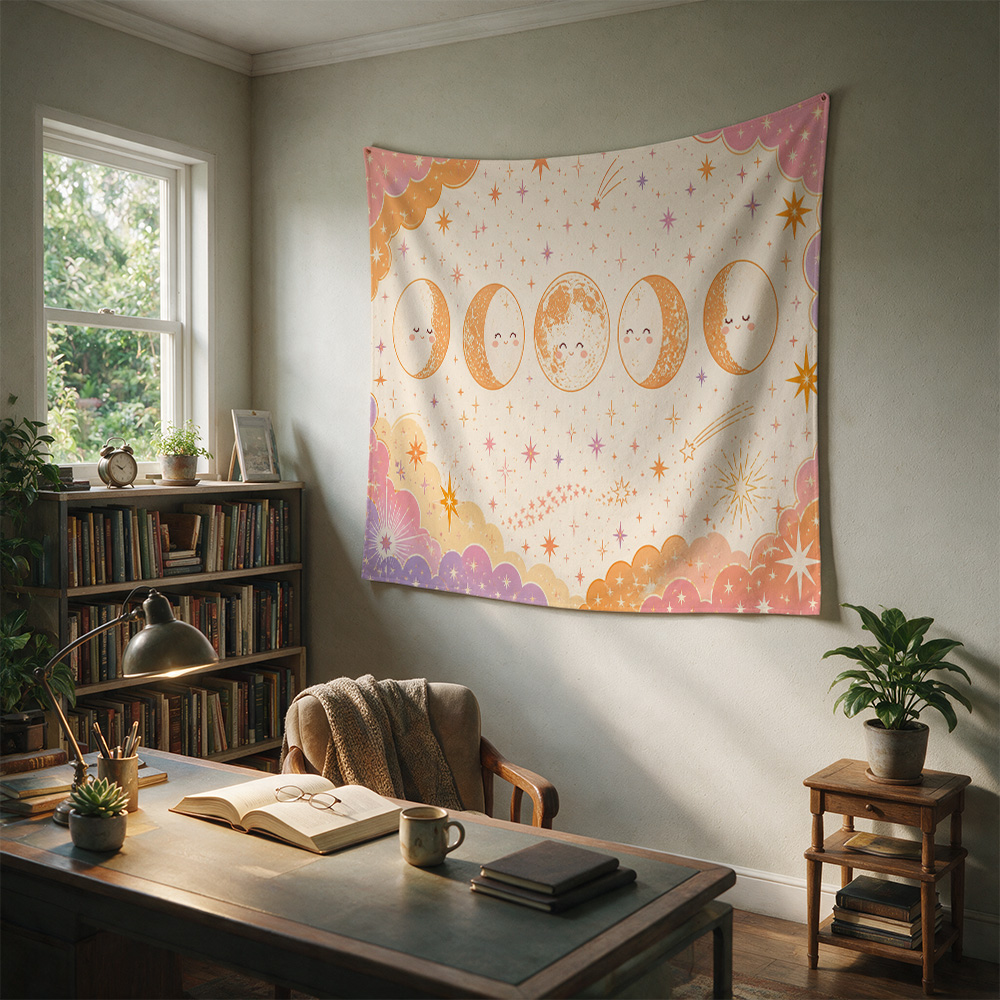 Sevimli Ay Yıldız Galaksi Dese - Baby Nursery Modern incelemesi ve fiyatı