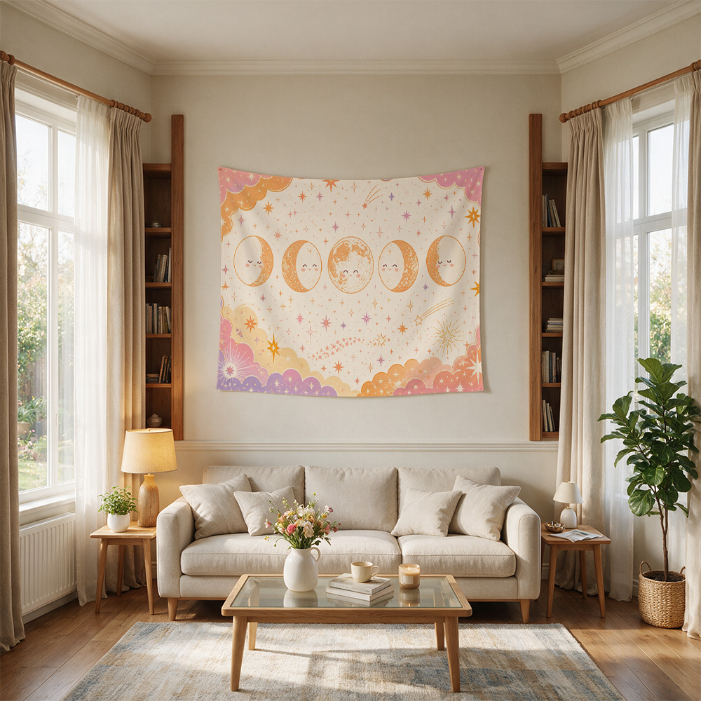 Sevimli Ay Yıldız Galaksi Dese - Baby Nursery Modern incelemesi ve fiyatı