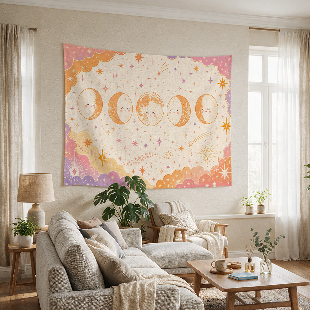Sevimli Ay Yıldız Galaksi Dese - Baby Nursery Modern incelemesi ve fiyatı