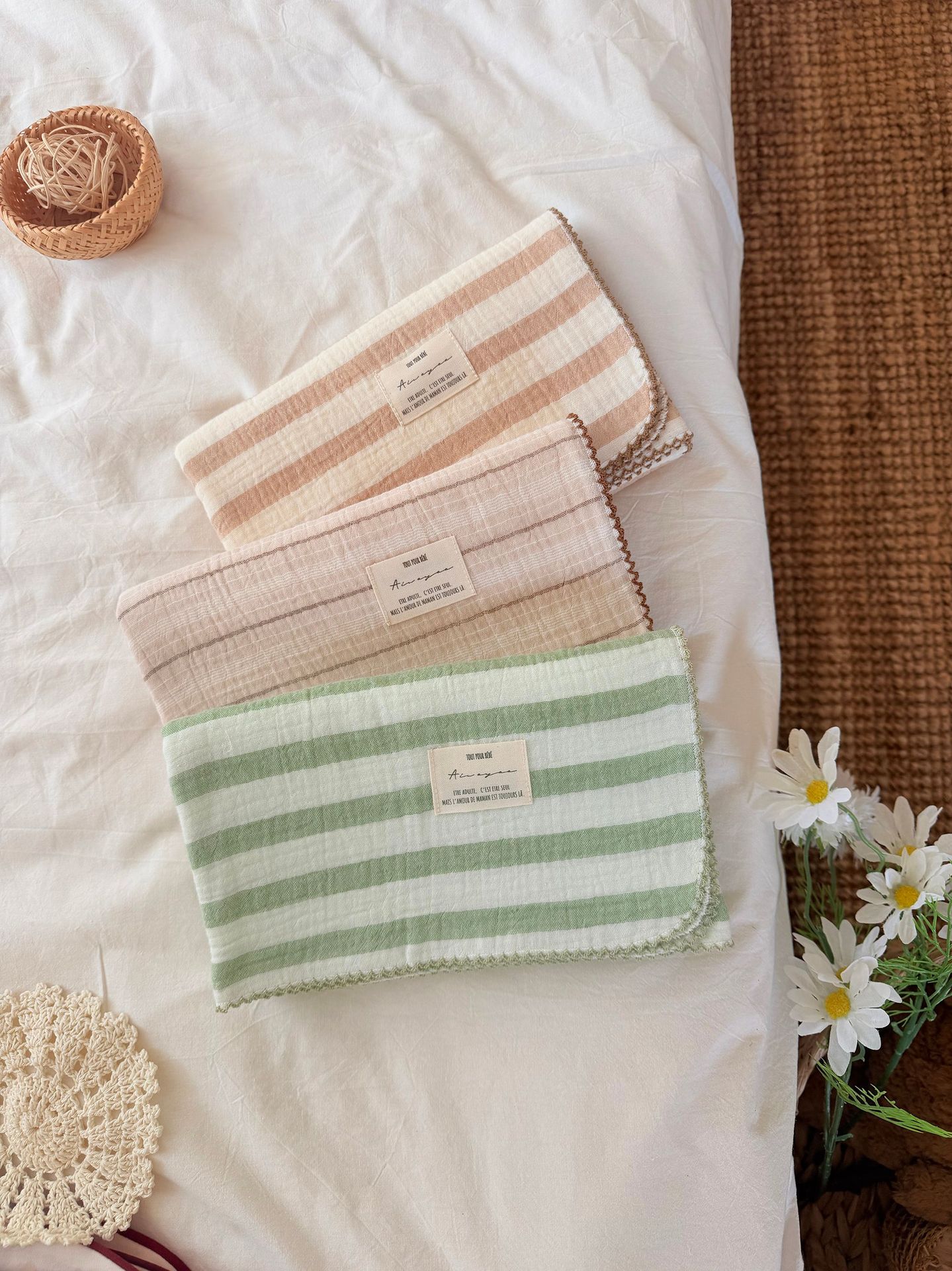 Yazlık Muslin Bebek Kundak Bat - Baby Girl Nursery Quilt incelemesi ve fiyatı