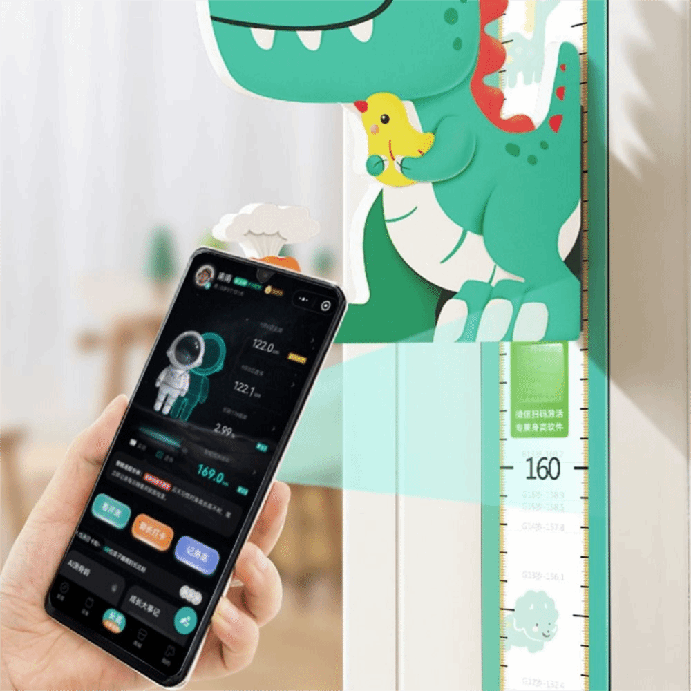 3D Çizgi Film Hayvan Çocuk Boy - Growth Chart Ruler incelemesi ve fiyatı
