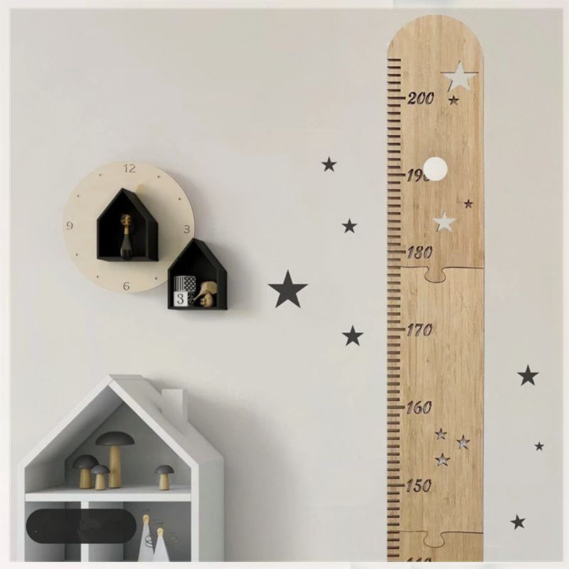 5 sayfa İskandinav Ahşap Çocuk - Growth Chart Ruler incelemesi ve fiyatı