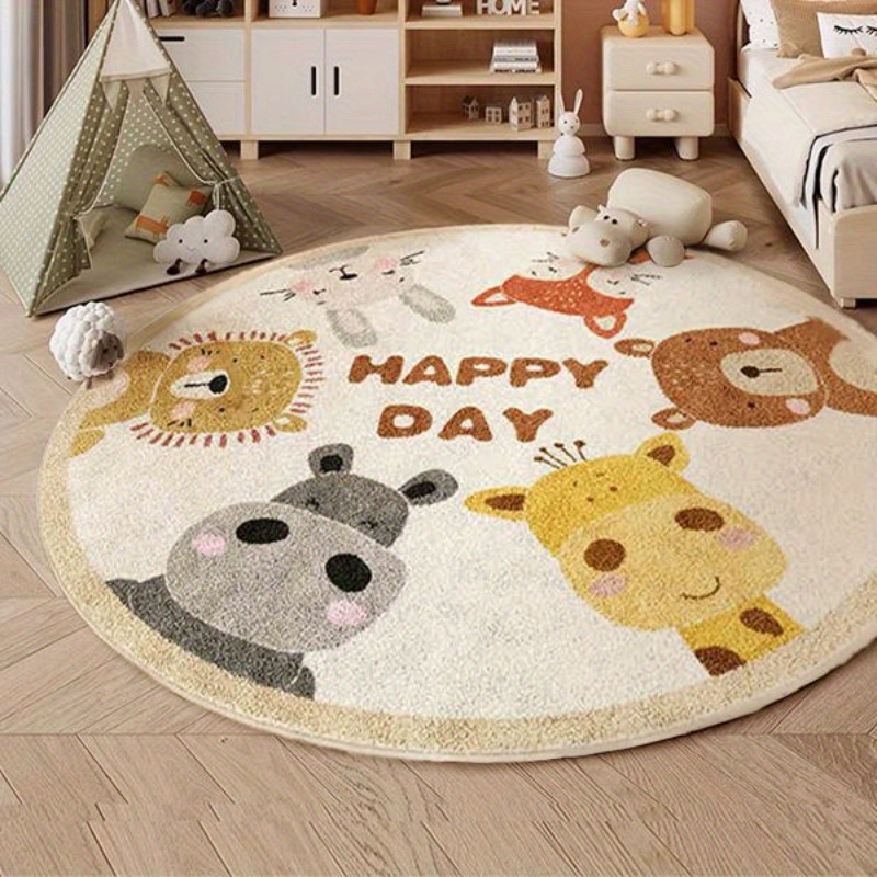 Sevimli Peluş Polyester Çizgi  - Baby Nursery Carpet incelemesi ve fiyatı