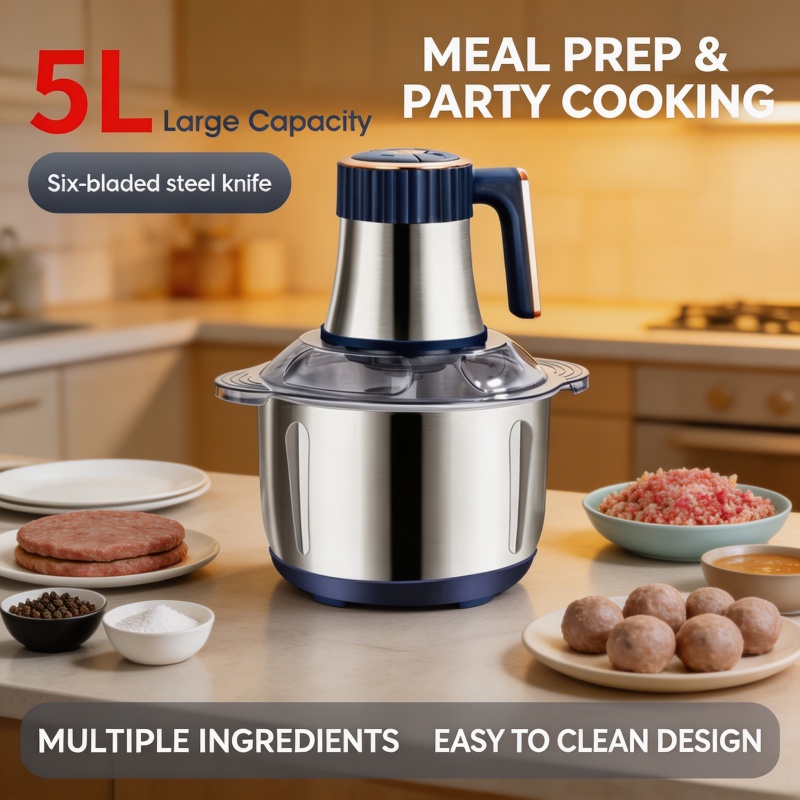 5L Elektrikli Et Kıyma Makines - Baby Food Processor incelemesi ve fiyatı
