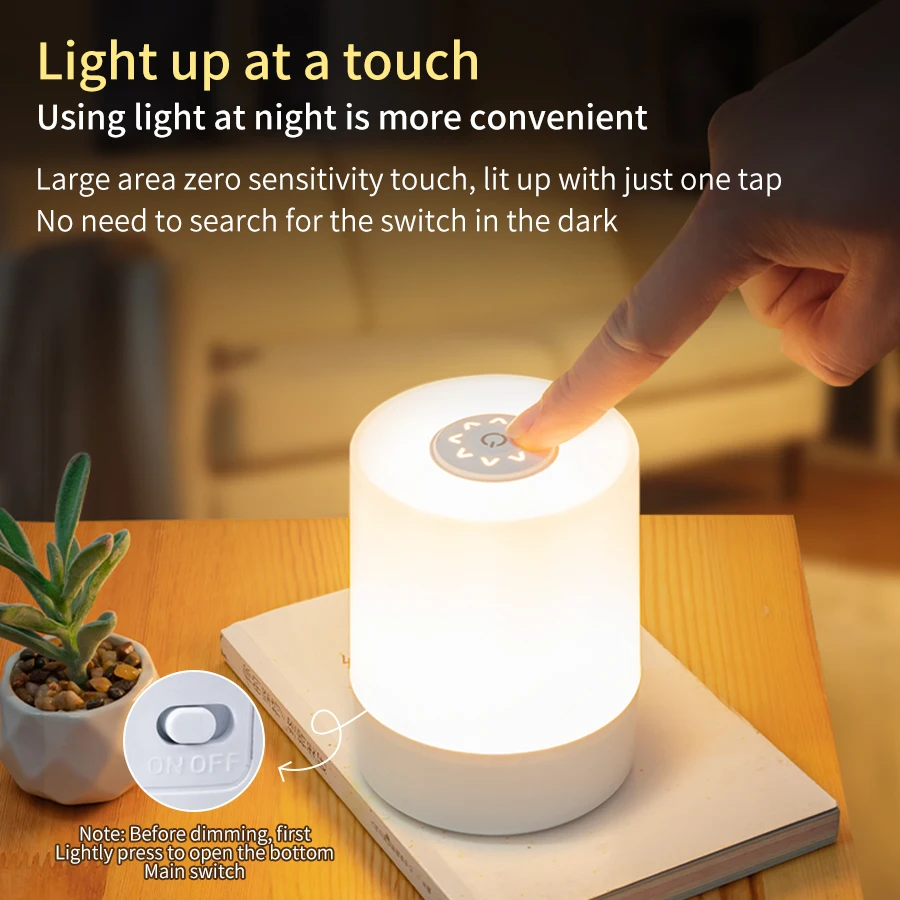 Başucu LED Dokunmatik Gece Işı - Baby Nursery Lamp incelemesi ve fiyatı