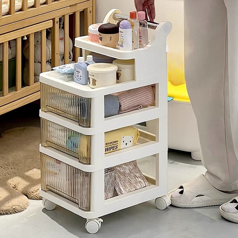 3 Katlı Tekerlekli Saklama Ara - Baby Nursery Cart incelemesi ve fiyatı