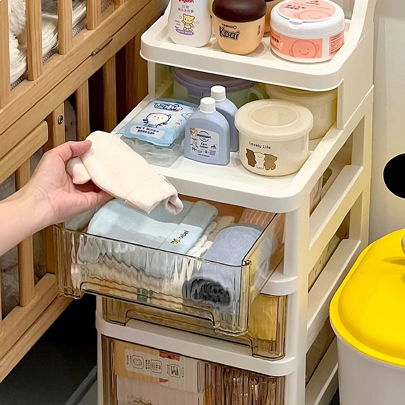 3 Katlı Tekerlekli Saklama Ara - Baby Nursery Cart incelemesi ve fiyatı