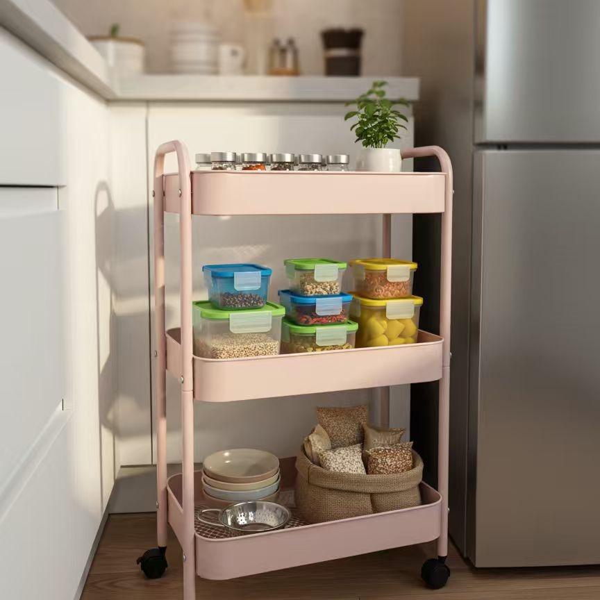 3 Katmanlı Tekerlekli Depolama - Baby Nursery Cart incelemesi ve fiyatı