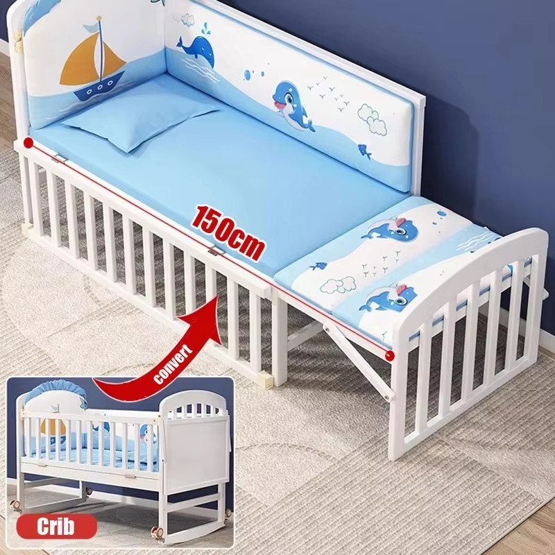 Ahşap Bebek Karyolası, Cibinli - Convertible Crib Set incelemesi ve fiyatı