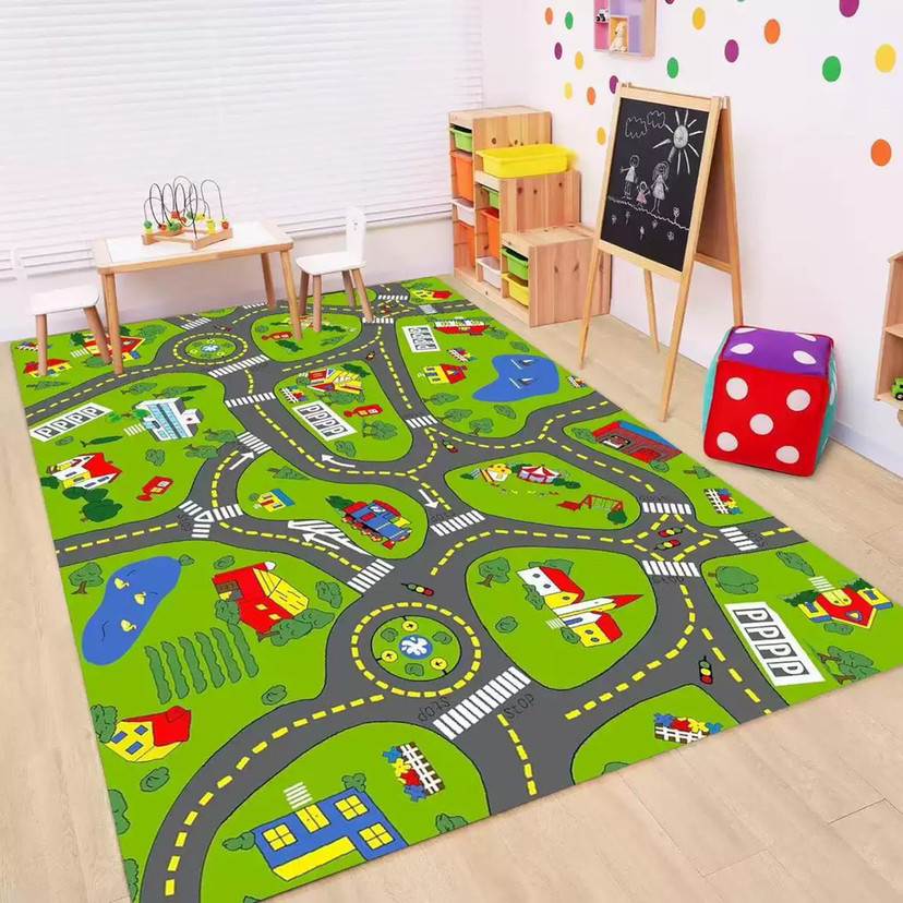 Çocuklar İçin Yol Trafik Halıs - Baby Nursery Carpet incelemesi ve fiyatı