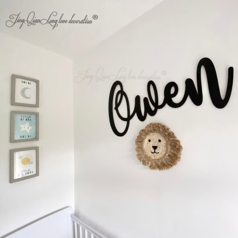 Özel Dekoratif Ahşap Tabela-Ki - Baby Nursery Name Letters incelemesi ve fiyatı