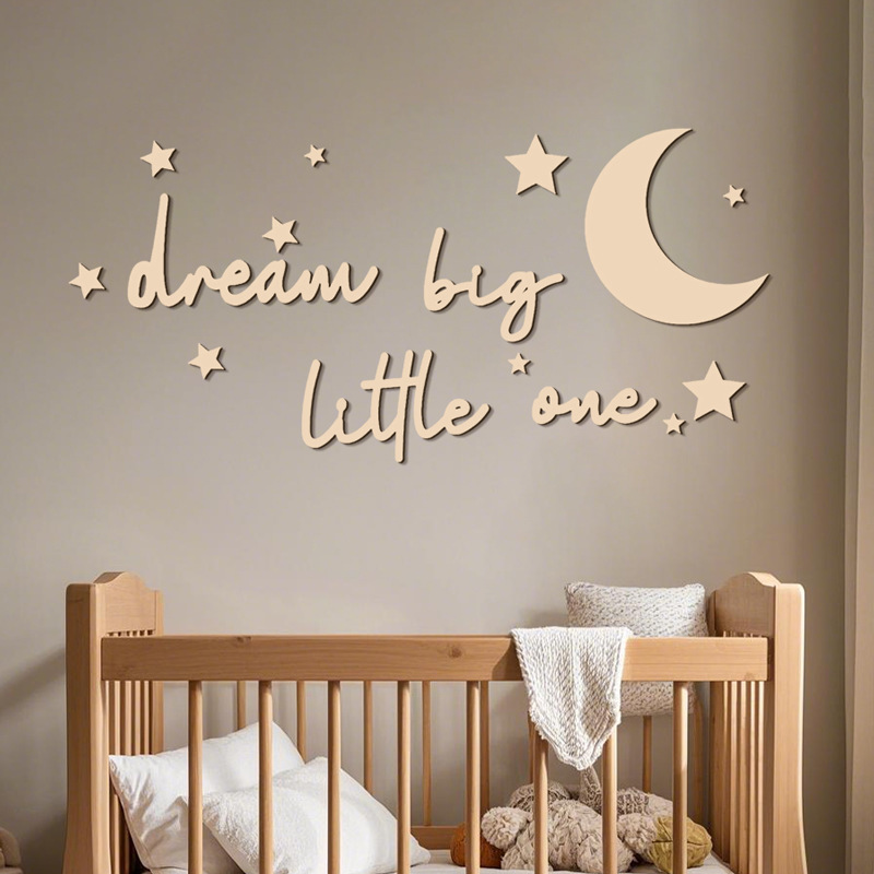 Rüya büyük küçük bir ahşap işa - Baby Nursery Modern incelemesi ve fiyatı