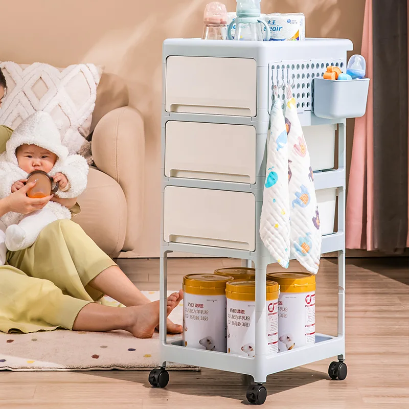 Krem Rengi Mobil Saklama Araba - Baby Nursery Cart incelemesi ve fiyatı