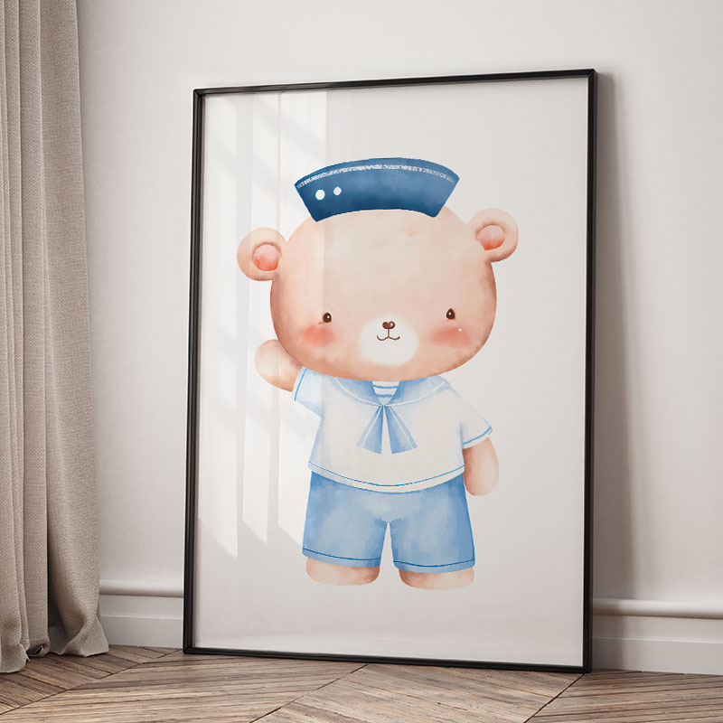 Ayı Balina Yelkenli Deniz Fene - Baby Nursery Modern incelemesi ve fiyatı