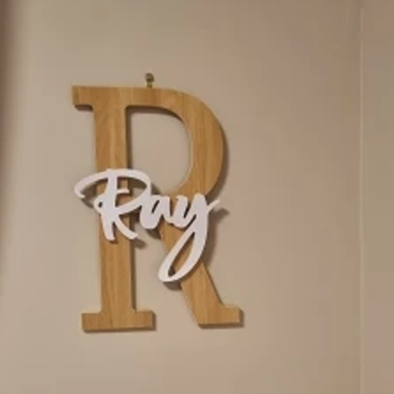 Özel Ahşap İsim Burcu Bebek Du - Baby Nursery Modern incelemesi ve fiyatı