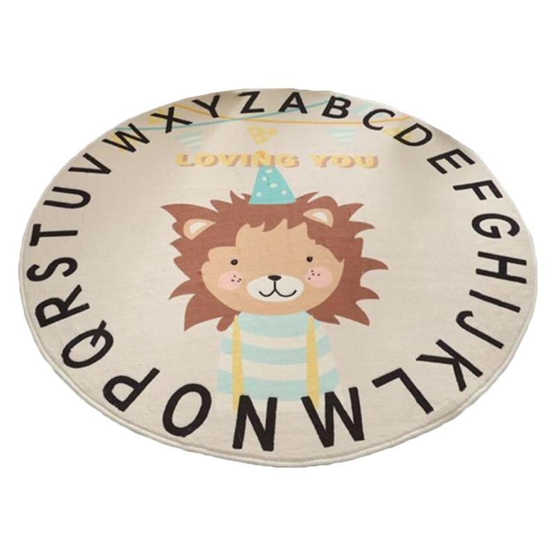 Y4UD Karikatür Hayvan Baskı Be - Baby Nursery Carpet incelemesi ve fiyatı