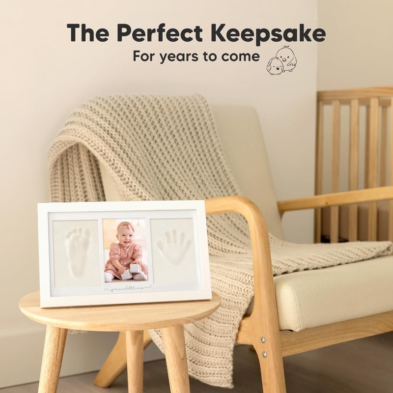 Bebek El İzi Ayak İzi Kil Seti - Baby Nursery Frames incelemesi ve fiyatı