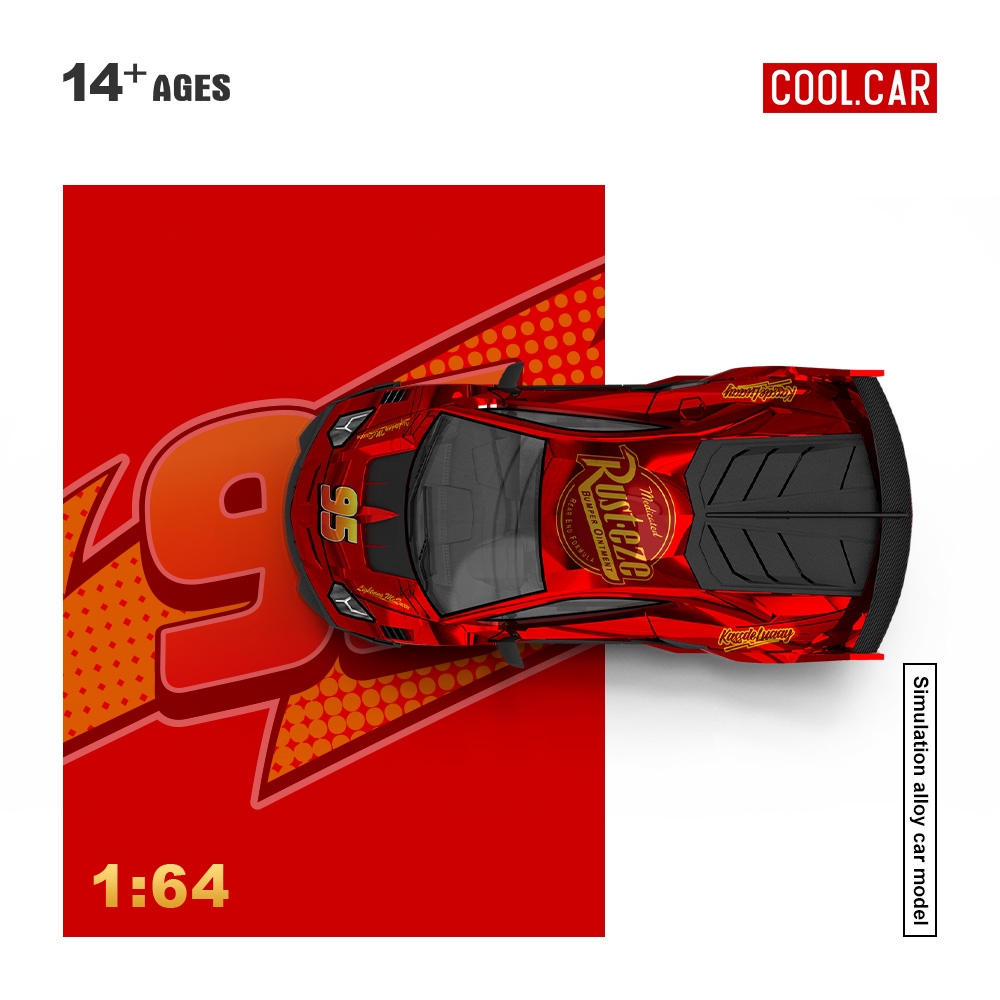 Cool Car 1:64 GT EVO Lightning - Baby Nursery Gifts incelemesi ve fiyatı