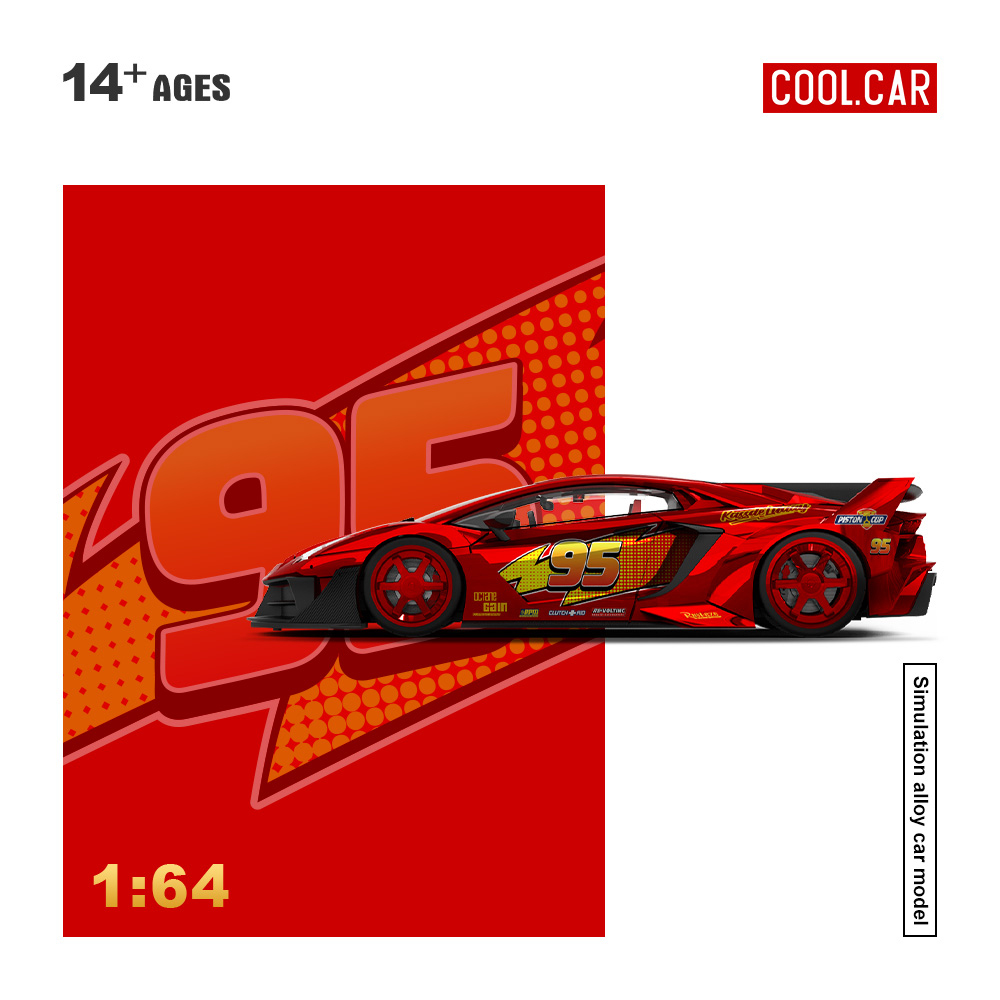 Cool Car 1:64 GT EVO Lightning - Baby Nursery Gifts incelemesi ve fiyatı