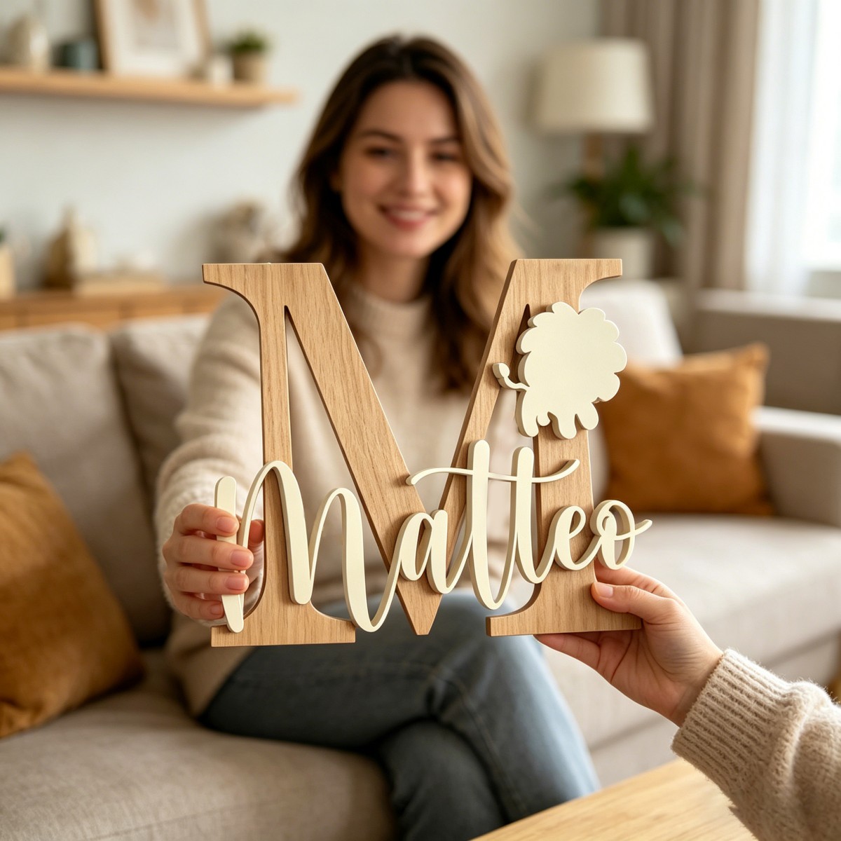 1 adet özel aslan adı ve ilk a - Baby Nursery Gifts incelemesi ve fiyatı