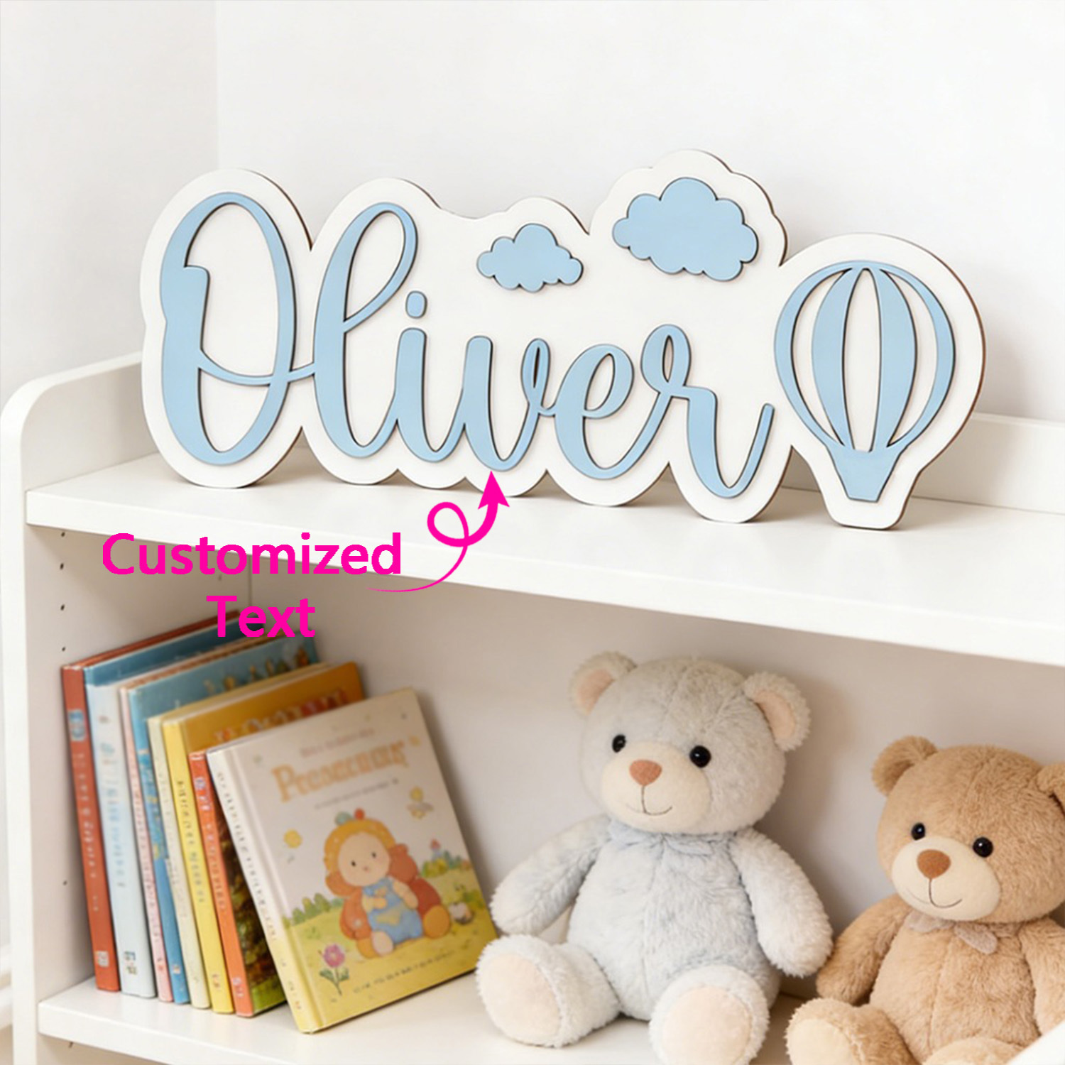 Kişiye Özel Sıcak Hava Balonu  - Baby Nursery Gifts incelemesi ve fiyatı