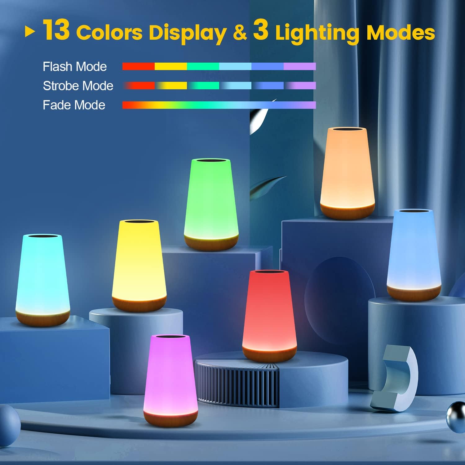 13 renk değiştirme gece lambas - Baby Nursery Lamp incelemesi ve fiyatı