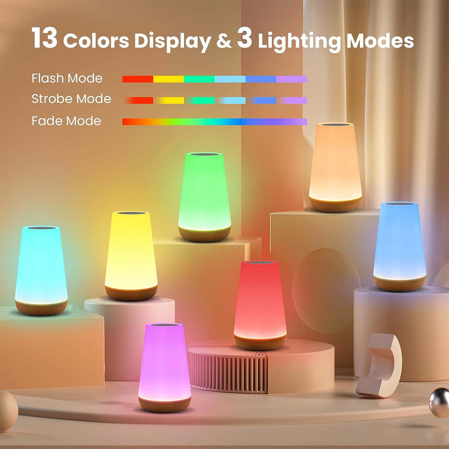 13 renk değiştirme gece lambas - Baby Nursery Lamp incelemesi ve fiyatı