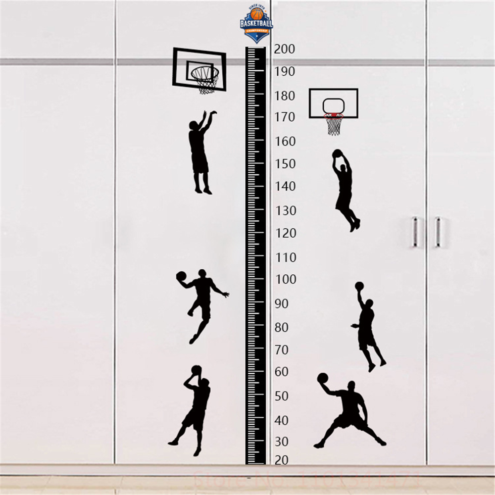 Basketbol Yükseklik Çıkartmala - Growth Chart Ruler incelemesi ve fiyatı