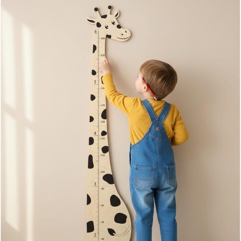 Çocuklar için Zürafa Büyüme Ta - Growth Chart Ruler incelemesi ve fiyatı