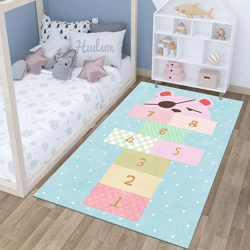 Açık Gri çocuk Seksek Halı Erk - Baby Nursery Lamp incelemesi ve fiyatı