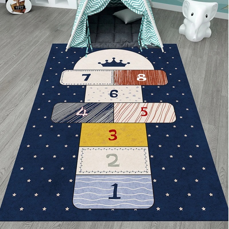 Açık Gri çocuk Seksek Halı Erk - Baby Nursery Lamp incelemesi ve fiyatı