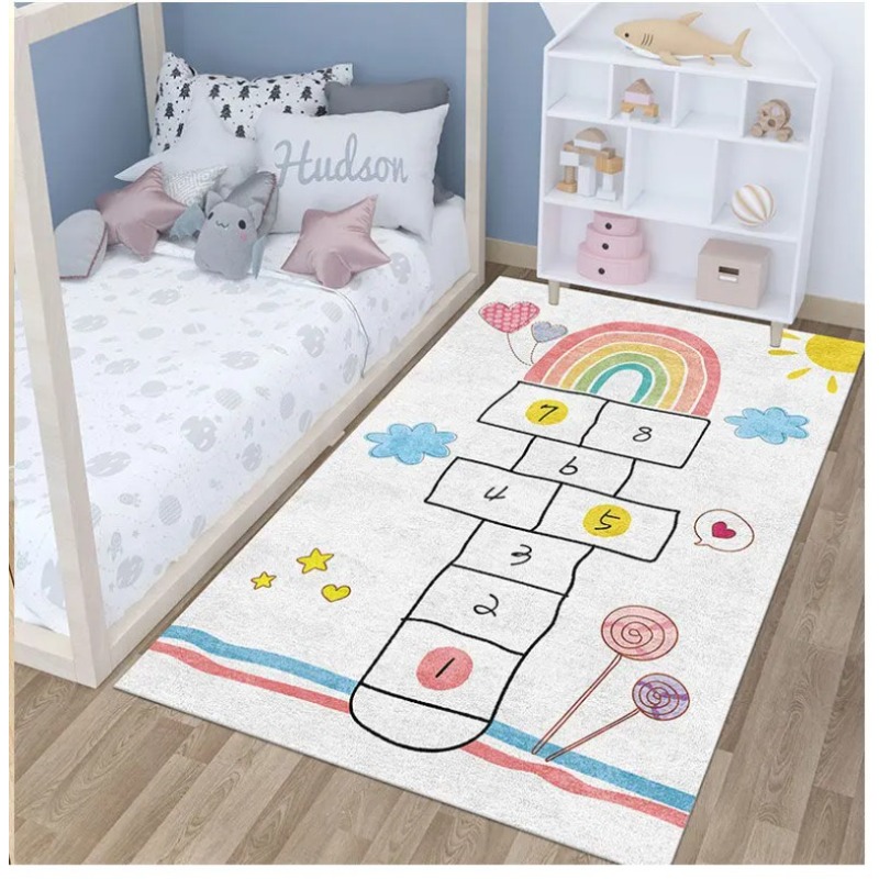 Açık Gri çocuk Seksek Halı Erk - Baby Nursery Lamp incelemesi ve fiyatı